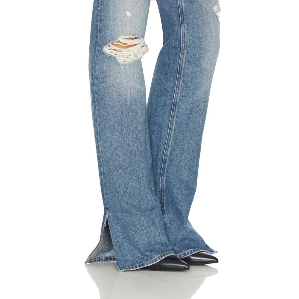 NWT Good American The Khloe Jean High Rise Straight Leg Jeans sz 27 - Picture 6 of 12
